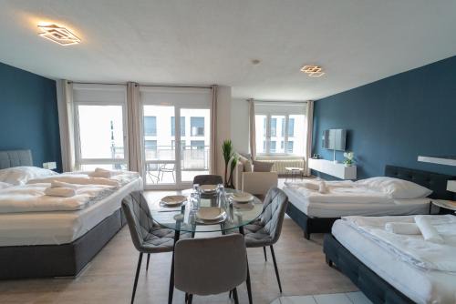 Fellbach Apartamento | RANGE - Apartments - Küche - WLAN - Netflix - bis zu 7 Personen