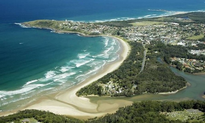 Woolgoolga Apartamento | Golden Cane Couples Retreat - Privacidad frente al mar en Woolgoolga, Coffs Harbour