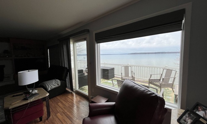 Cheboygan County Cabaña | Rare Find - Burt Lake home with sunset views