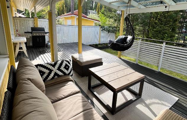 Lehmo Apartamento | Rauhallinen ilmastoitu paritalo, Sauna, Terassi, Autokatos