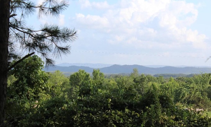 Pine Ridge Casa | Ravensong is a cozy cabin that borders Ouachita National Forest! Pets allowed