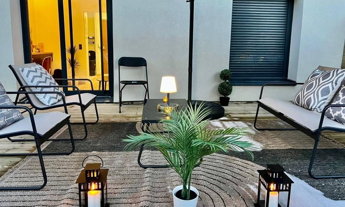 Puteaux Apartamento | Ravissant 2 Pièces +une Terrasse