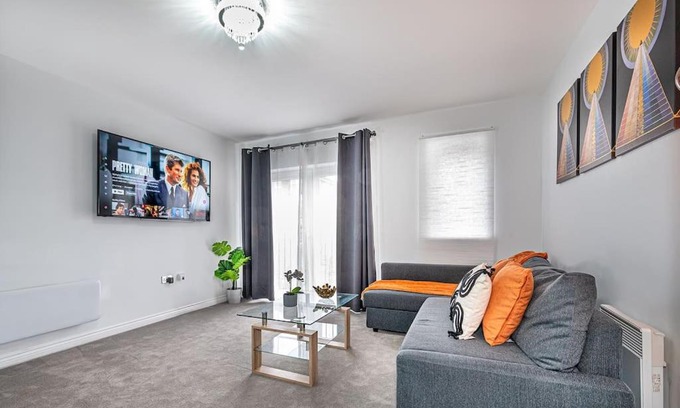 Reading Apartamento | Reading 2-Bed Apartment & Parking