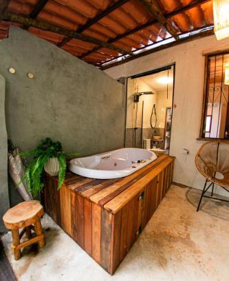 Casa Branca Cabina | Recanto da Cachoeira