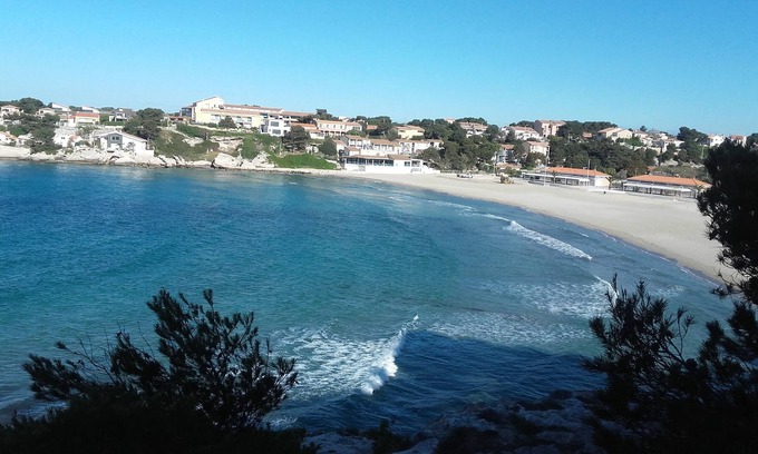 La Couronne Casa | Casa reciente de 4 habitaciones en residencia privada a 150 m de la playa, tranquila