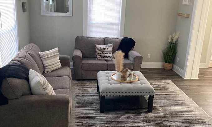 La Porte Casa | Recently renovated and furnished with outdoor fire pit & games!