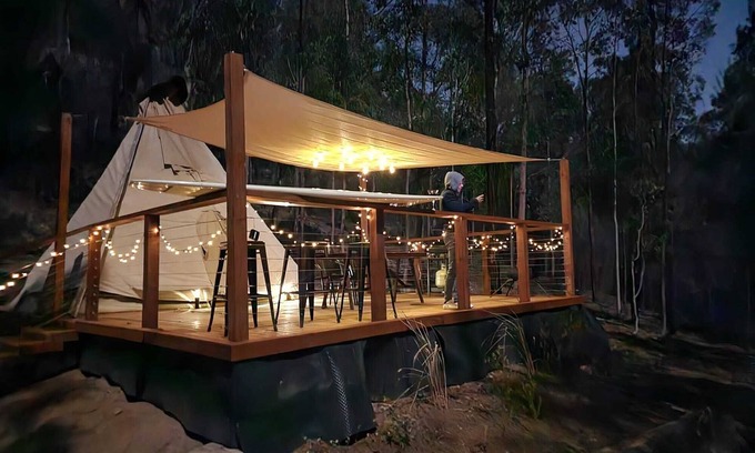 Putty Alquiler De RV | Reconnect With Nature and Unwind in a Cosy Tipi: Your Ultimate Glamping Getaway!