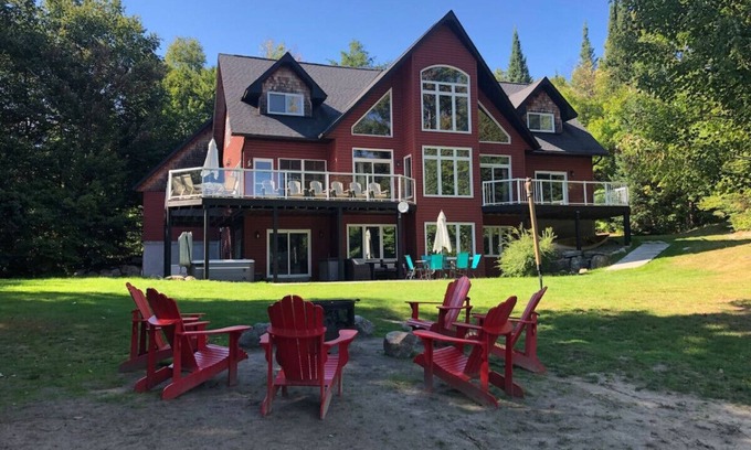Kearney Cabaña | Red Devil Six Bedroom Cottage Private Beach