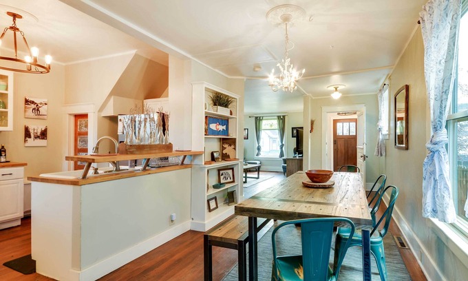 Red Lodge Casa | ¡NUEVO! Red Lodge Home en Main St - 15 minutos para esquiar Mtn