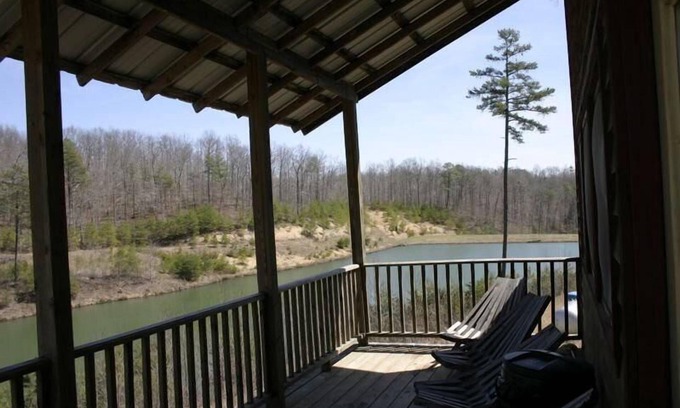 Heidelberg Cabina | Red Roof - Two story cabin Red Roof Cabin Lakefront