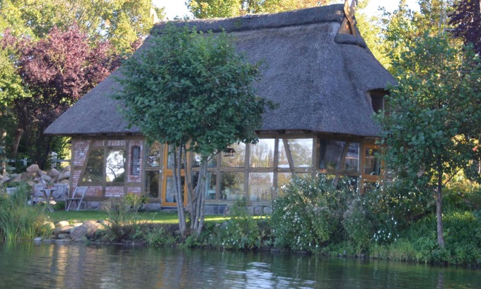 Grebin Casa | Reetdachkate en stud Schierensee - Fischerkate