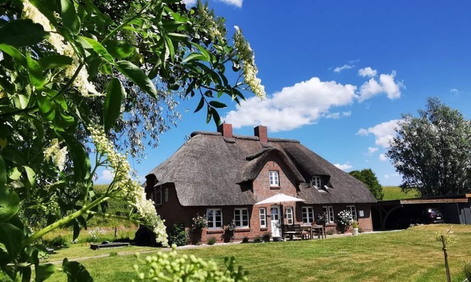 Norderfriedrichskoog Apartamento | Reetkate Nordsee Kaltenhörn - Apartment Kaltenhörn