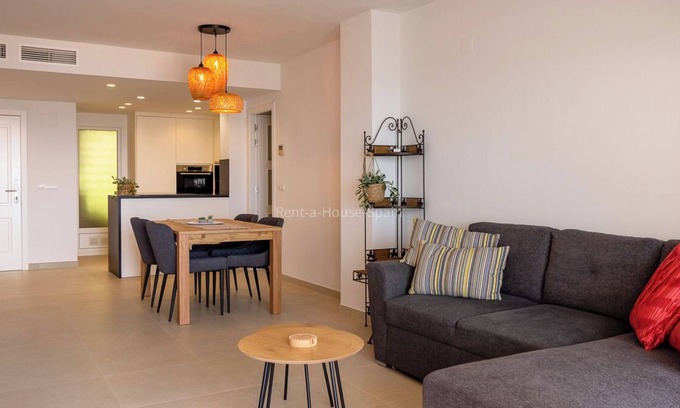 Pueblo Mascarat Apartamento | Ref 107) Una tremenda vista al mar y cómodo apartamento en Altea (la Vella).