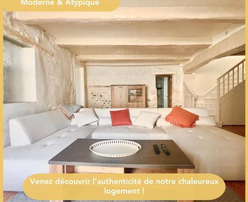 Saint-Coutant-le-Grand Casa | REFUGE CHAMPETRE - Moderne & Confort - Jardin Terrasse Barbecue - Parking et Wifi Gratuit - ESPACE ET DETENTE - Parfaitement équipé - Idéal FAMILLE