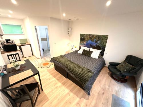Plouedern Apartamento | Refuge des voyageurs - Studio neuf - Rivage indépendant en rez de jardin