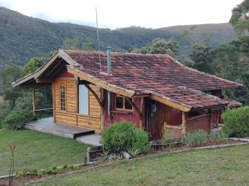 Aiuruoca Casa | Refugio Semente, cabana no Vale Matutu