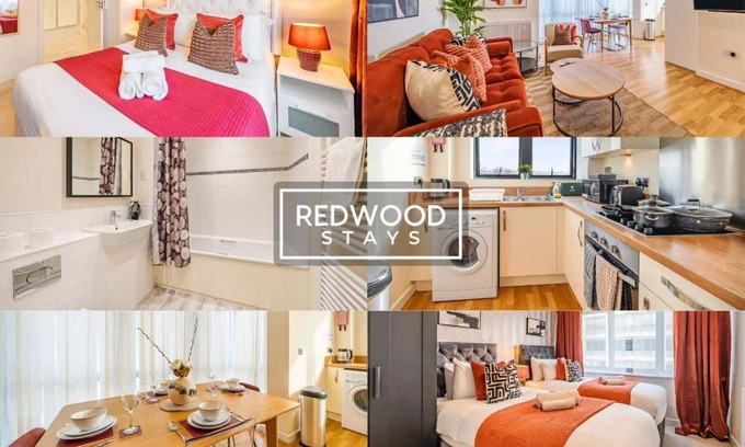 Basingstoke Apartamento | Refurbished 2BR | Festival Place | FREE PARKING
