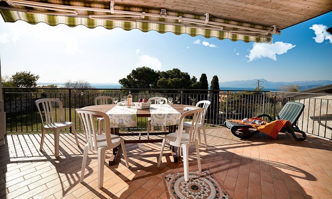 Pacengo Apartamento | Regarda - piso "Eden 1", wifi, clima, gran terraza con vista al lago