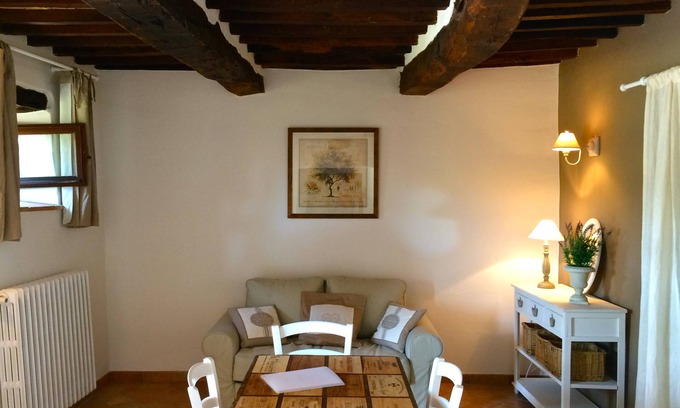 Anghiari Apartamento | Relais Il Pozzeto - Apartamento para 2 a 4 personas en B&B, la "Manzana"