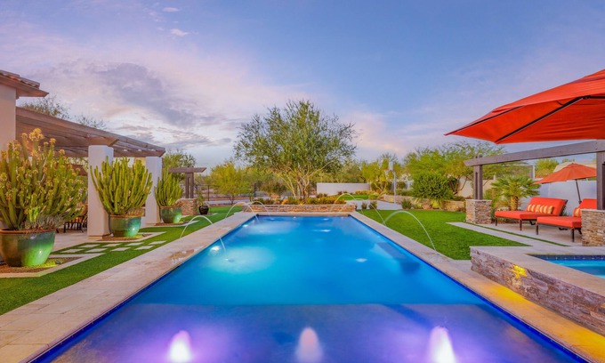 Desert View Village Casa | Relax at Desert Oasis in Scottsdale - Heated Pool, Spa, Fun Game Room, & More!