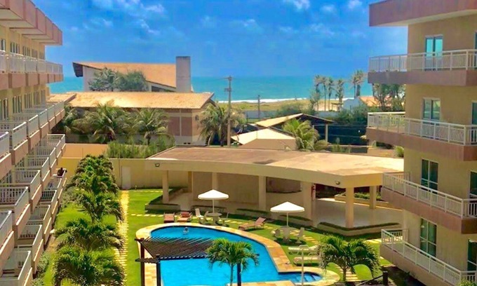 Praia do Futuro I Apartamento | Relax on the beach of Porto das Dunas, just a few meters from Beach Park