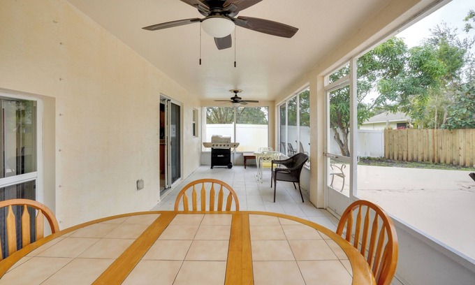 Port Saint Lucie Casa | Relax by Pool: Port St Lucie Home Near Local Park!