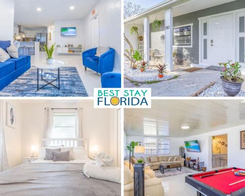 Pompano Beach Casa | Relax House Beach Nearby Pool Table