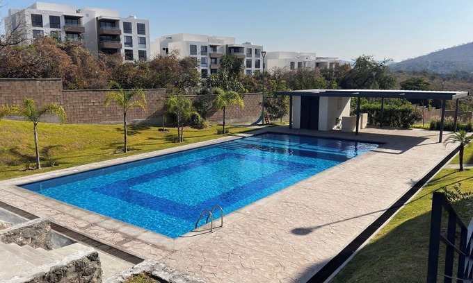 Xochitepec Apartamento | Relájate en Xochitepec: depa con albercas, terraza y acceso a zonas turísticas