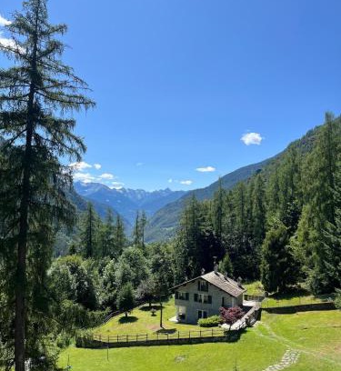 Chiesa in Valmalenco Apartamento | Relax & Natura immerso nel bosco in Valmalenco