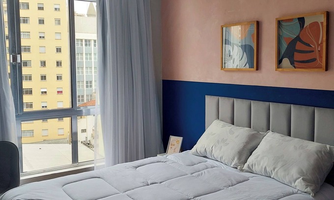 Vila Buarque Apartamento | Relax Sampa - Comfortable studio in the heart of SP, near the metro and Santa Casa.