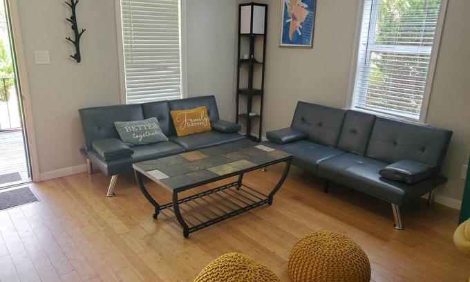 Woodfin Casa | Relax Under the Trees
