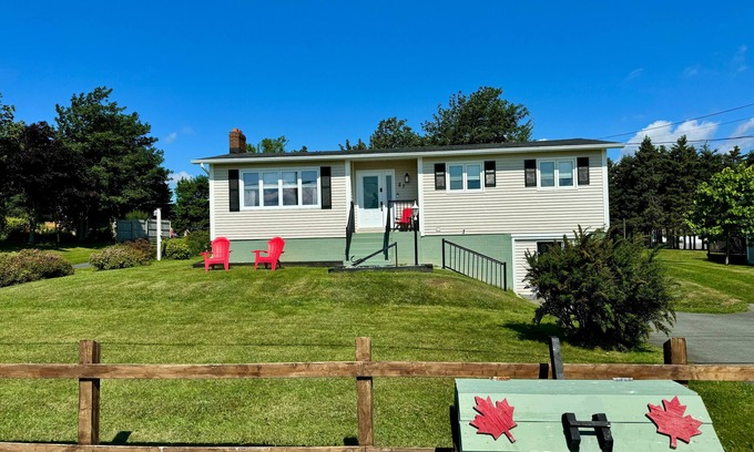 Harbour Grace Casa | Relax with the whole family at this quiet and peaceful getaway cottage.