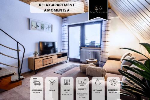 Schoenwald Apartamento | RelaxApartments BLACK FOREST Moments - Maisonette-Wohnung mit Sonnenbalkon, schnelles Internet, Nähe Triberger Wasserfälle, für bis zu 4 Personen