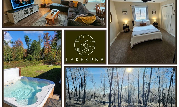 Brainerd Casa | Relaxing Getaway with Hot Tub! 3-BR, 2-BA, One-Level