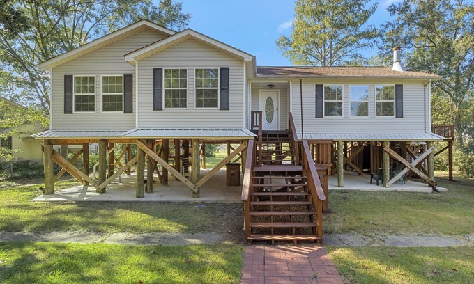 Saint Elmo Casa | Relaxing Home on Dog River with Big Yard