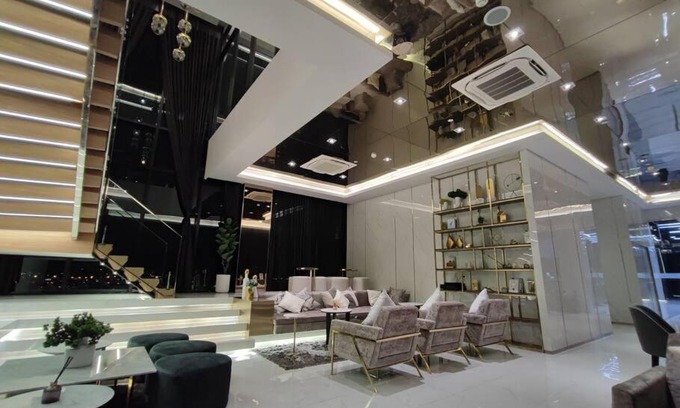 Bang Na Apartamento | Relaxing Luxury Bangkok View Studio Room Near BTS