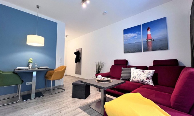 Dangast Apartamento | Vacaciones relajantes en su máxima expresión en el apartamento Strandgut.