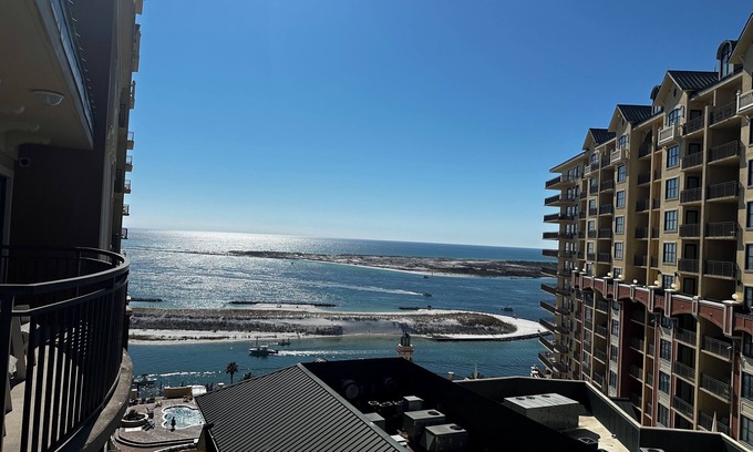 Destin Complejo | Unidad de esquina de baño completo de 3 dormitorios / 3 baños en piso alto