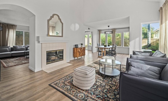 Santa Ana Heights Casa | Remodeled hillside escape w/ firepit, nestled between OC and LA