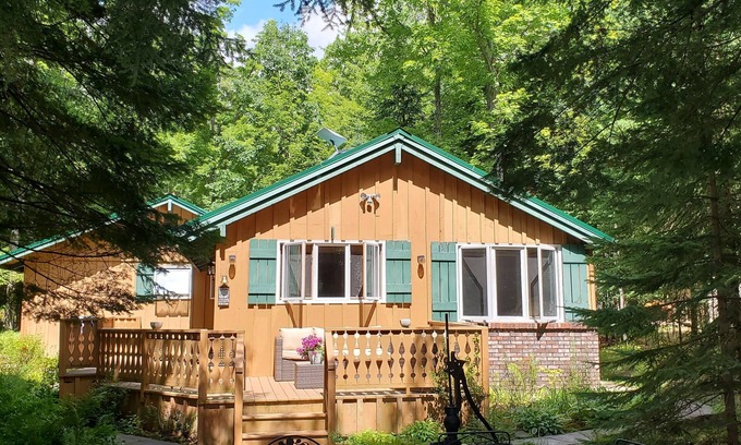 Townsend Cabina | Remodeled Northwoods Lakefront Retreat- 85' of Lake Frontage on Horn Lake
