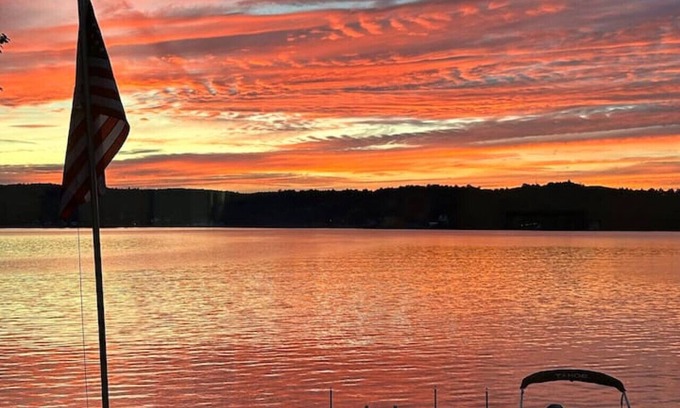 Lochmere Casa | Remodeled Winnisquam Lakefront Home - Private Dock/AC/Dogs/Kayaks/SUPs/Fire Pit