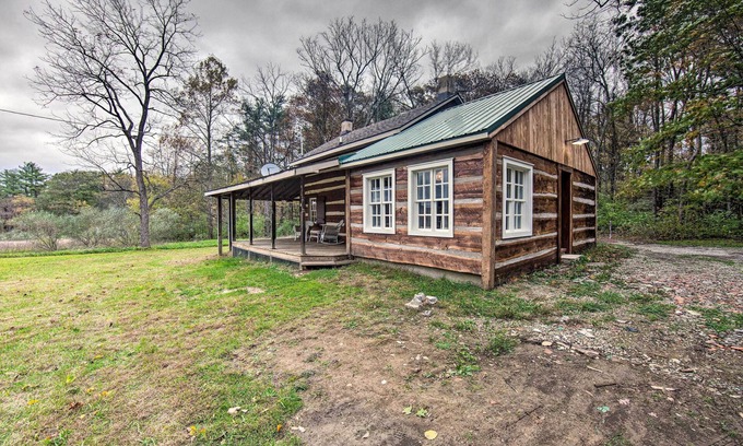 Allenwood Apartamento | ¡NUEVO! 'Indian Lady Lodge' 1901 Studio Cabin w / Loft