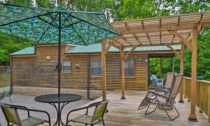 Oak Grove Cabina | ¡NUEVO! Escapada a Oak Grove - ¡Pasos para el lago Table Rock!
