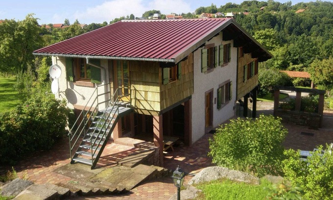 Harreberg Casa | Remote Holiday Home in Harreberg with Terrace