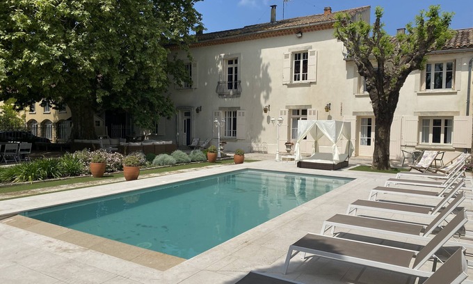 Saint-Genies-de-Comolas Casa | mansión, centro de la ciudad