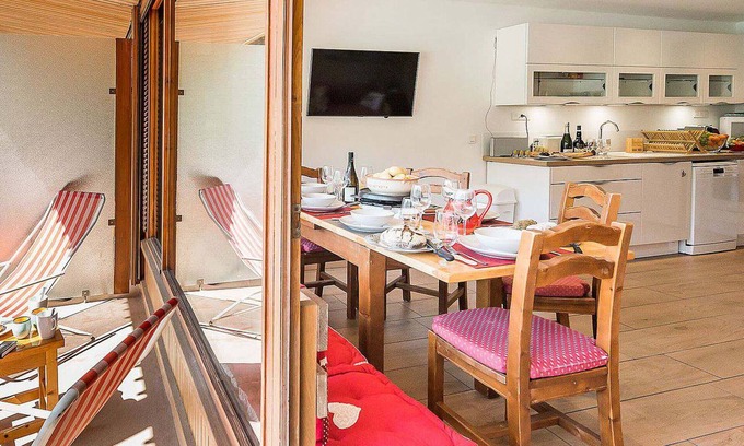 Tignes le Lac Apartamento | Apt. 3* renovado de 55m² con servicios hoteleros, balcón y vista al lago - Tignes