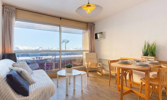 Espiaube Apartamento | Apartamento Renovado para 5 Personas con Vistas Panorámicas y Cerca de Pistas en Pla d'Adet