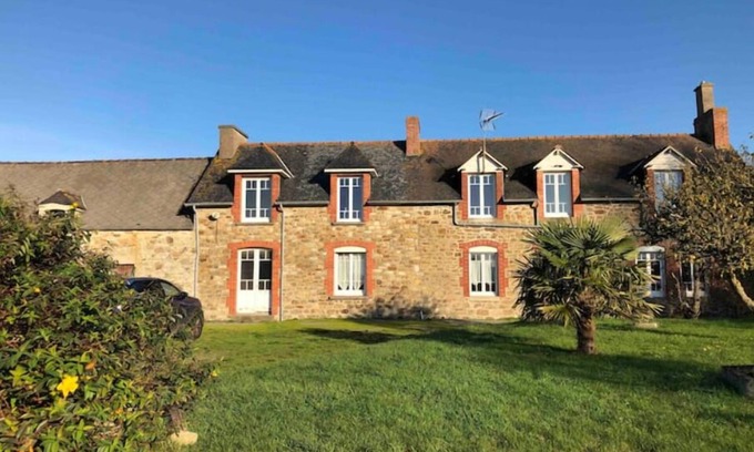 Beaussais-sur-Mer Casa | Casa bretona renovada, 12 personas en Ploubalay