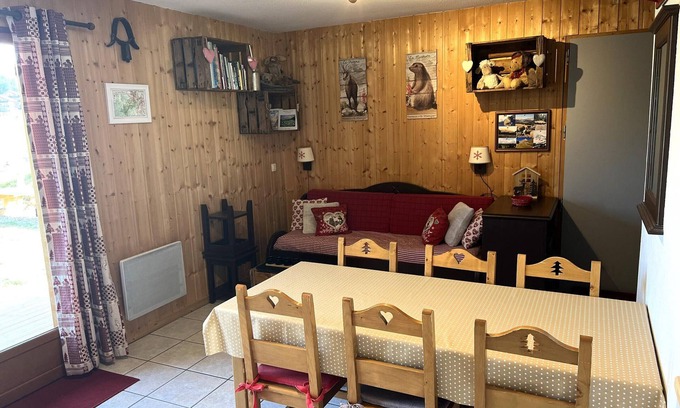 La Joue du Loup Chalet De Esquí | Chalet renovado 6 pers, TV conectada, WiFi, aparcamiento, mascotas admitidas