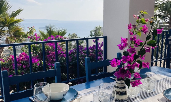 Kefalos Casa | Renovated dream house with 80 sqm - unique view over the island
